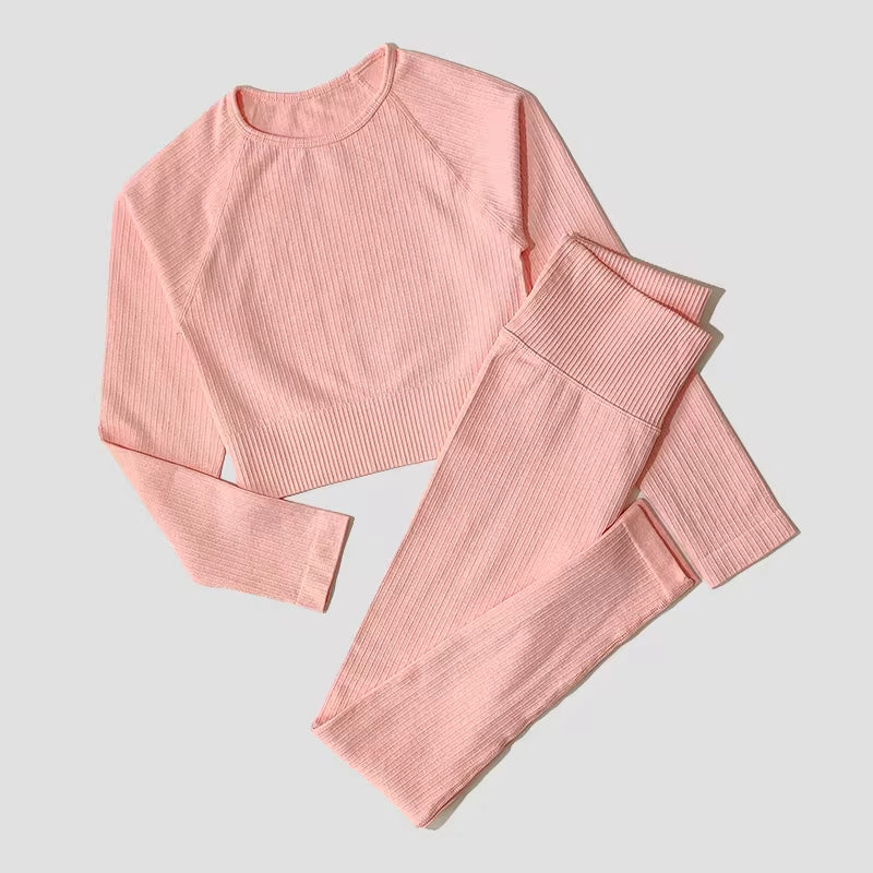 SUMMER SCULPT LEGGING LONG SET (2 PIECE)