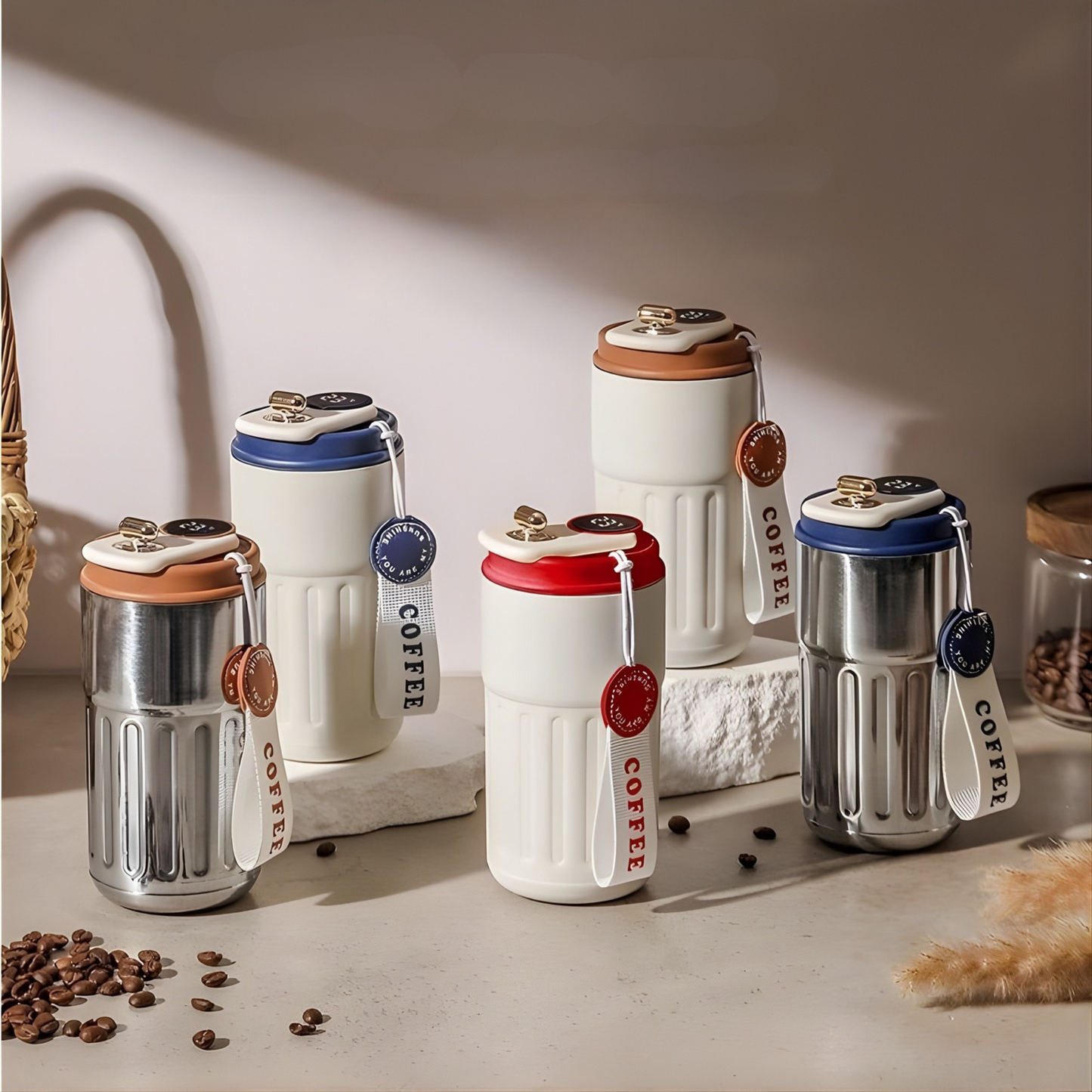 Termo inteligente con pantalla led