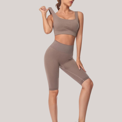 SUMMER SCULPT SHORT SET (2 PIECE)