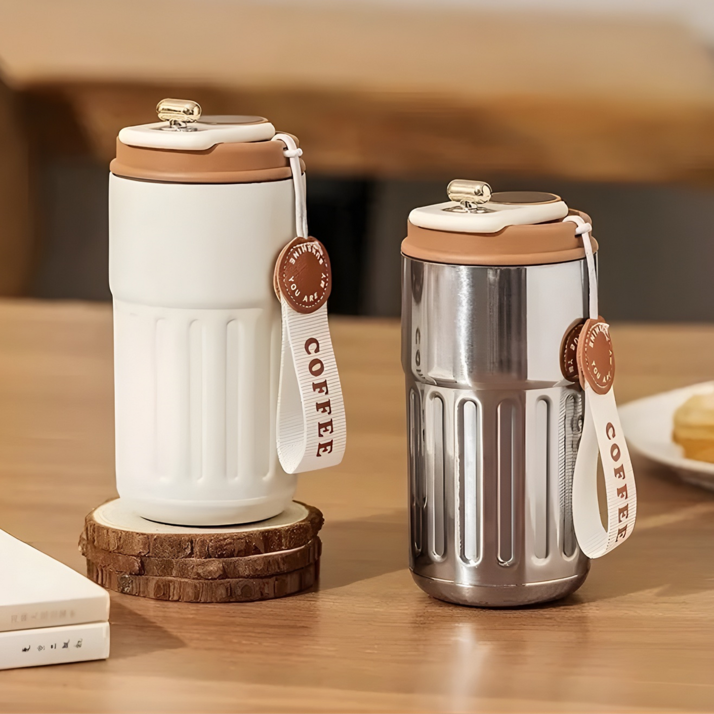 Termo inteligente con pantalla led