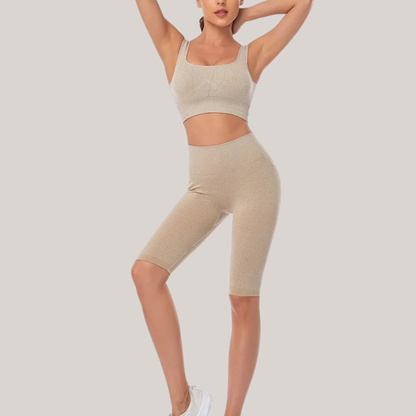 SUMMER SCULPT SHORT SET (2 PIECE)