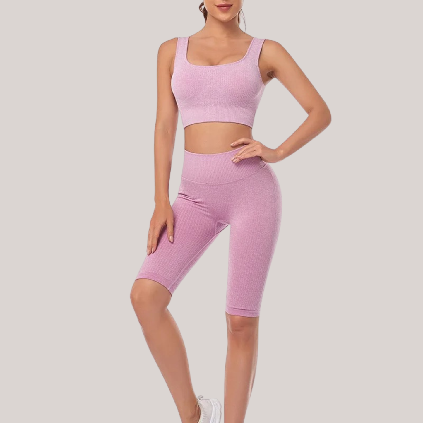 SUMMER SCULPT SHORT SET (2 PIECE)